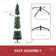 7.38' H Artificial Christmas Tree