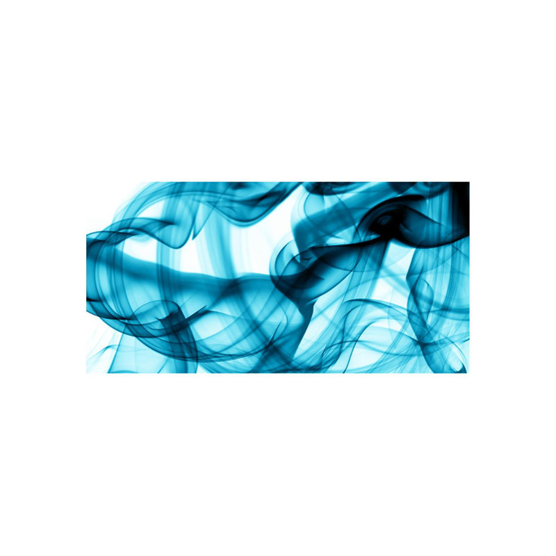 Smoky Atmosphere VII - Impression sur toile, Couche de verre, H 36 po x l 72 po x P 1,5 po