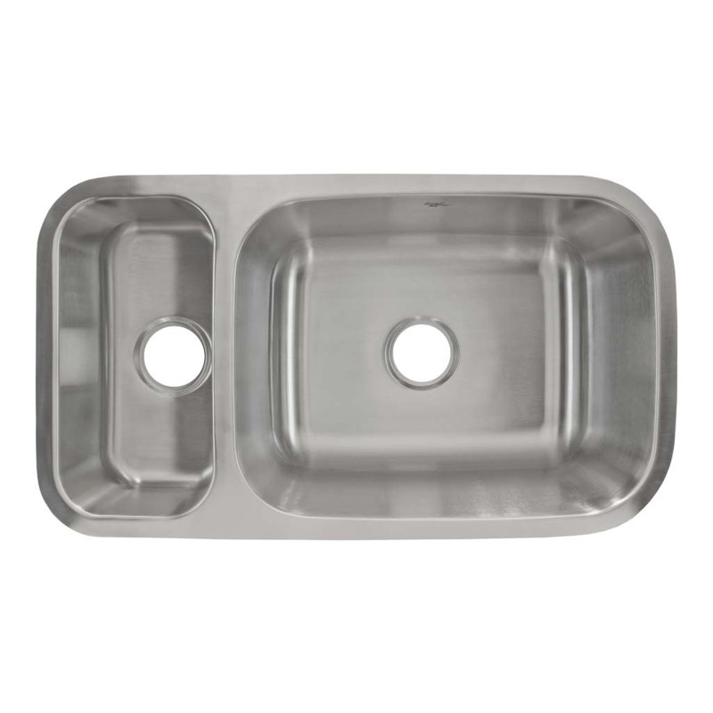 32.25'' L Undermount Stainless Steel Kitchen Sink