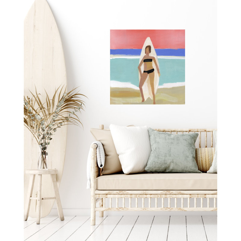 «Surfer Girl III» sur toile