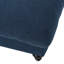 Kd - Tissu bleu marine avec une touche élégante pour une texture douce pour la maison