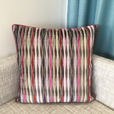Square Velvet Pillow Cover & Insert