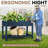 High-Density Polyethylene Elevated Planter-428315752