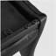 Ensemble de 2 chaises noires en polyuréthane