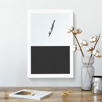 High Dive - Wrapped Canvas Print