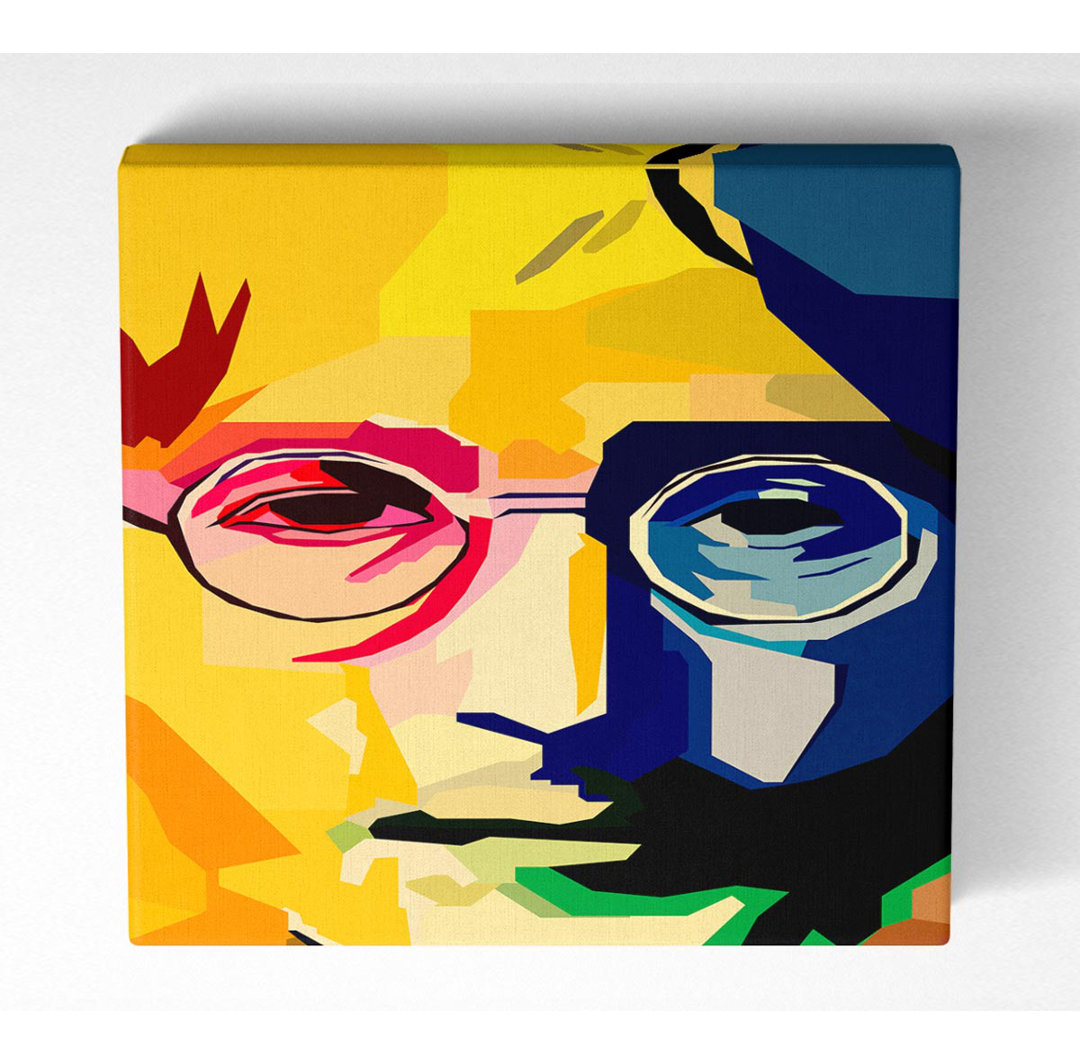 John Lennon Colours - Kunstdrucke auf Leinwand