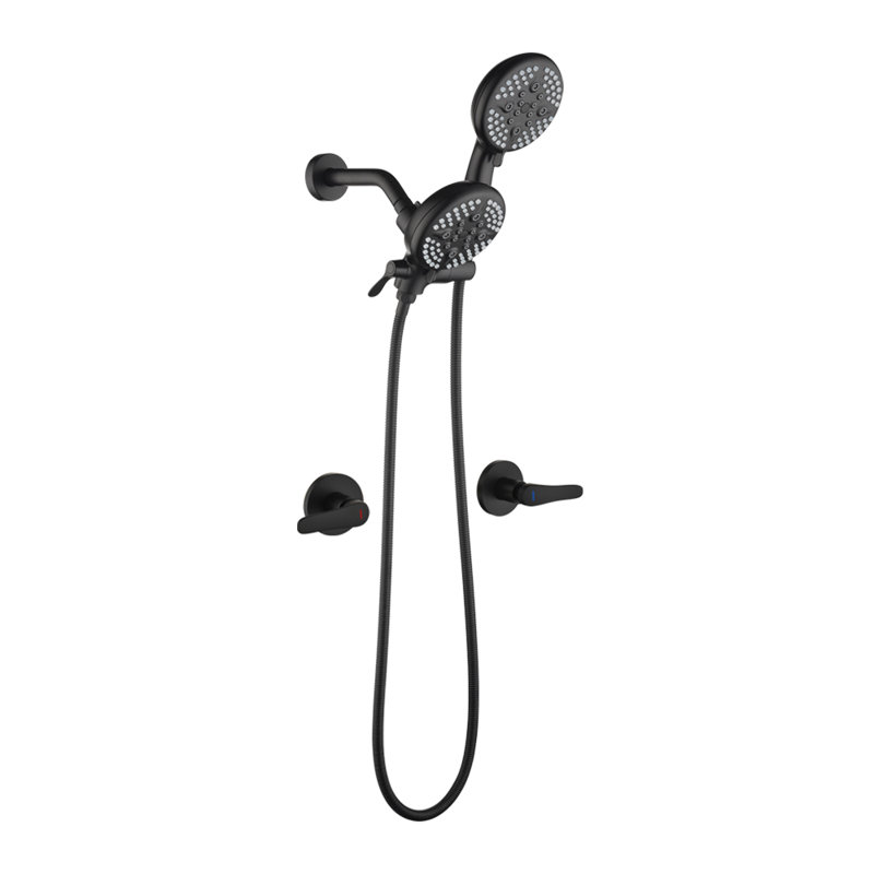 Dual Function Complete Shower System, Matte Black