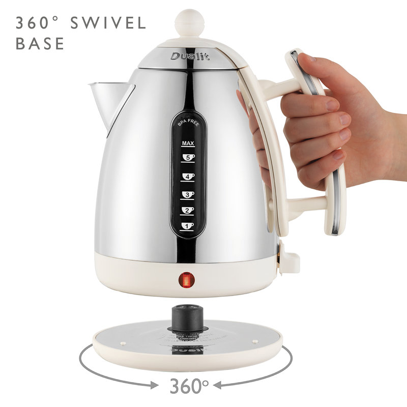 1.5L Lite Jug Kettle, Canvas White
