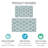Devkran Geometric Non-Skid Kitchen Mat-311991593