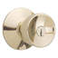 Schlage Bell Bright Brass Steel Privacy Lockset ANSI Grade 2 1.75 in.-39161738