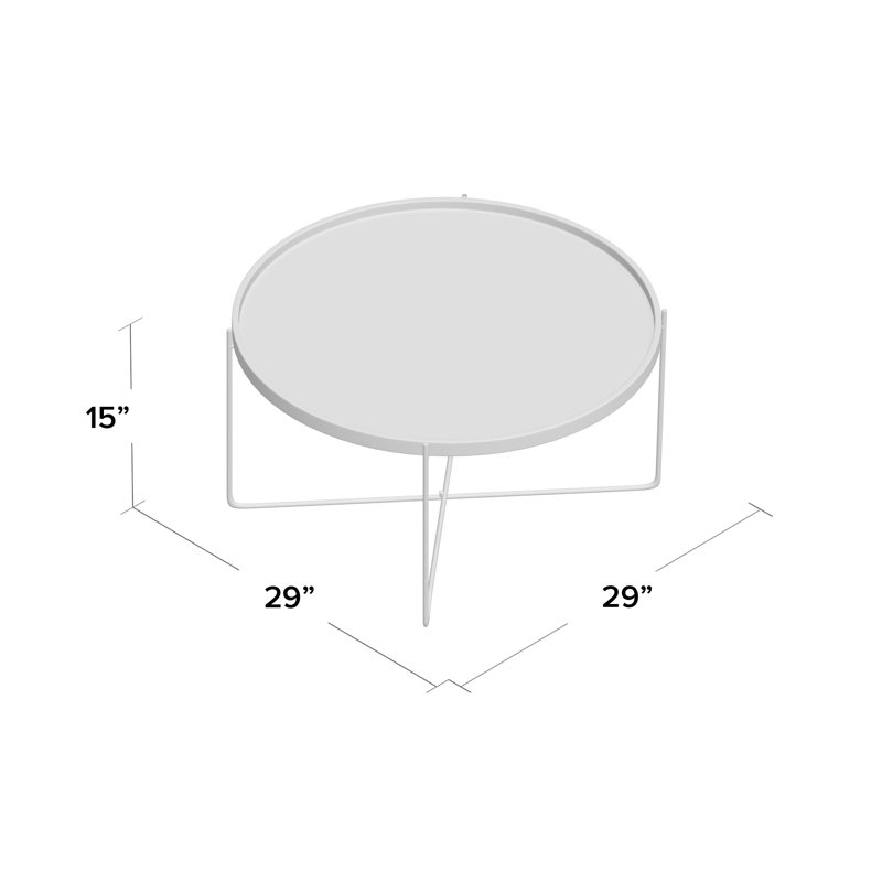 Alecxis Tray Top End Table