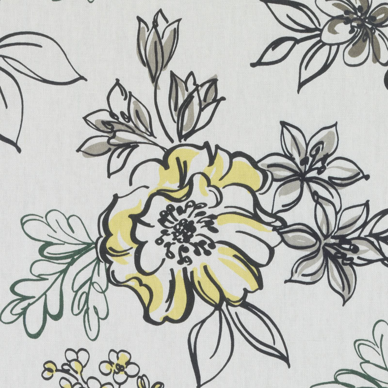 Tobi Fairley Prints and Wovens Lizzie Fabric, Metal