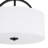 2-Light Dimmable Drum Semi Flush Mount-1824699833