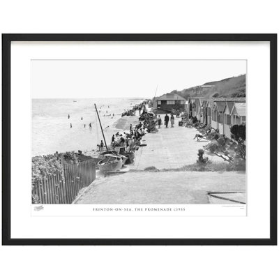 Frinton On Sea, The Promenade C1955 by Francis Frith - Single Picture Frame Print
