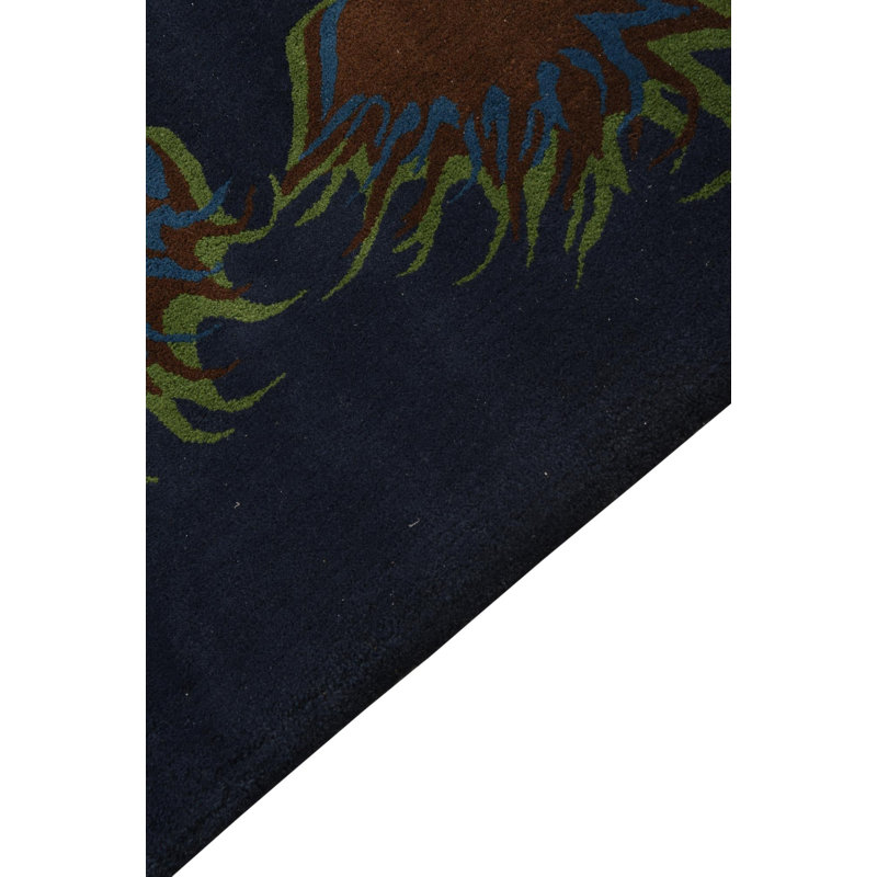 Tapis bleu marine 8 pi Pineland