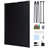 LED Message Writing Board, 32"x24" Illuminated Erasable Lighted Chalkboard, Neon Effect Menu Sign Board, Drawing Board with 8 Fluorescent Chalk Markers and Remote Contro Tested toStandards