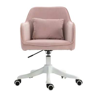 17 Stories Velvet Office Chair
