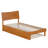 Phoenix Wood Platform Bed with Trundle-891028858-891028861