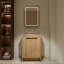 Base de meuble-lavabo autoportant 24 po avec porte à fermeture douce-470952239