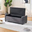 Banc de rangement rembourré avec accoudoirs-450144111