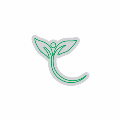  | Enseigne néon «Personne avec feuilles» | Fabriqué avec un tube néon Flex durable qui émet une lueur verte vibrante et est conçu pour une luminosité et une efficacité énergétique durables | 21 x 24 | Vert