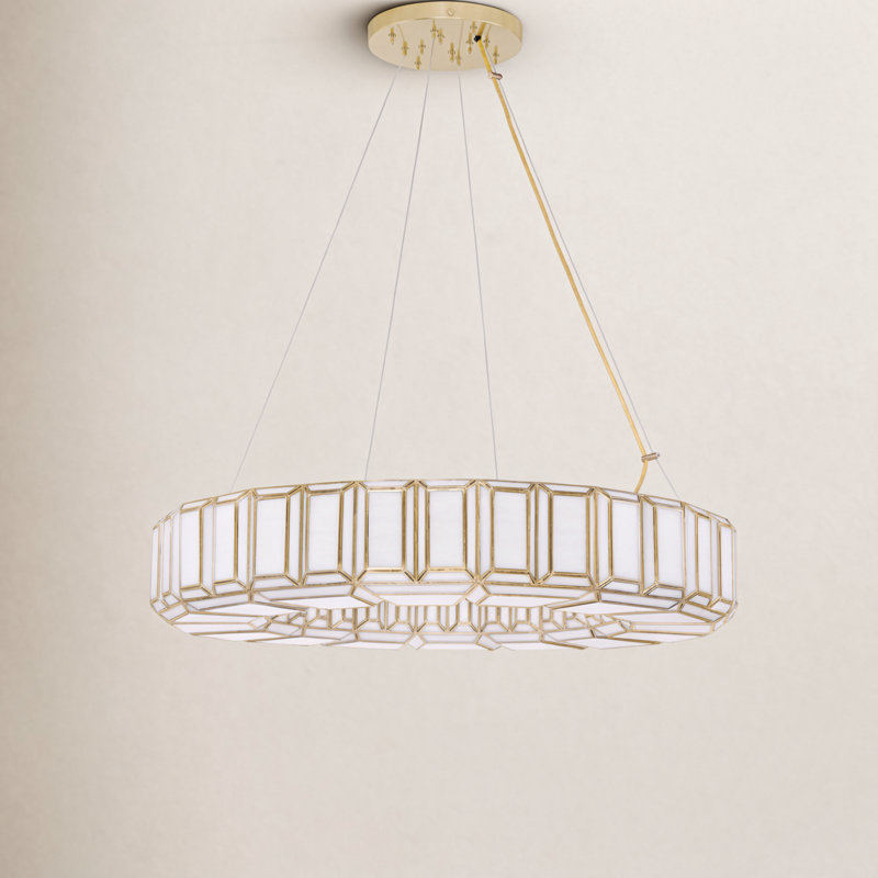Lustre en laiton 12 lumières Belmont