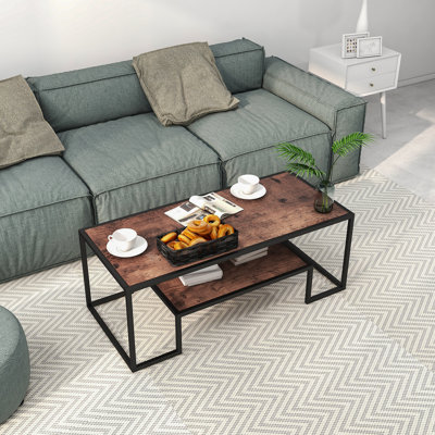 Table basse avec rangement