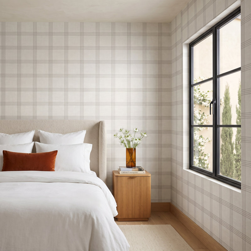 Reavis Plaid Roll, Light Dove
