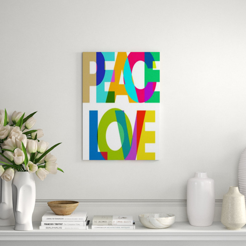 Positive Vibes IV Print by Austin Beiv, 42" H x 30" W, Glass Coat
