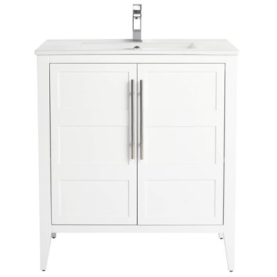 Meuble-lavabo à rallonge Winston Porter