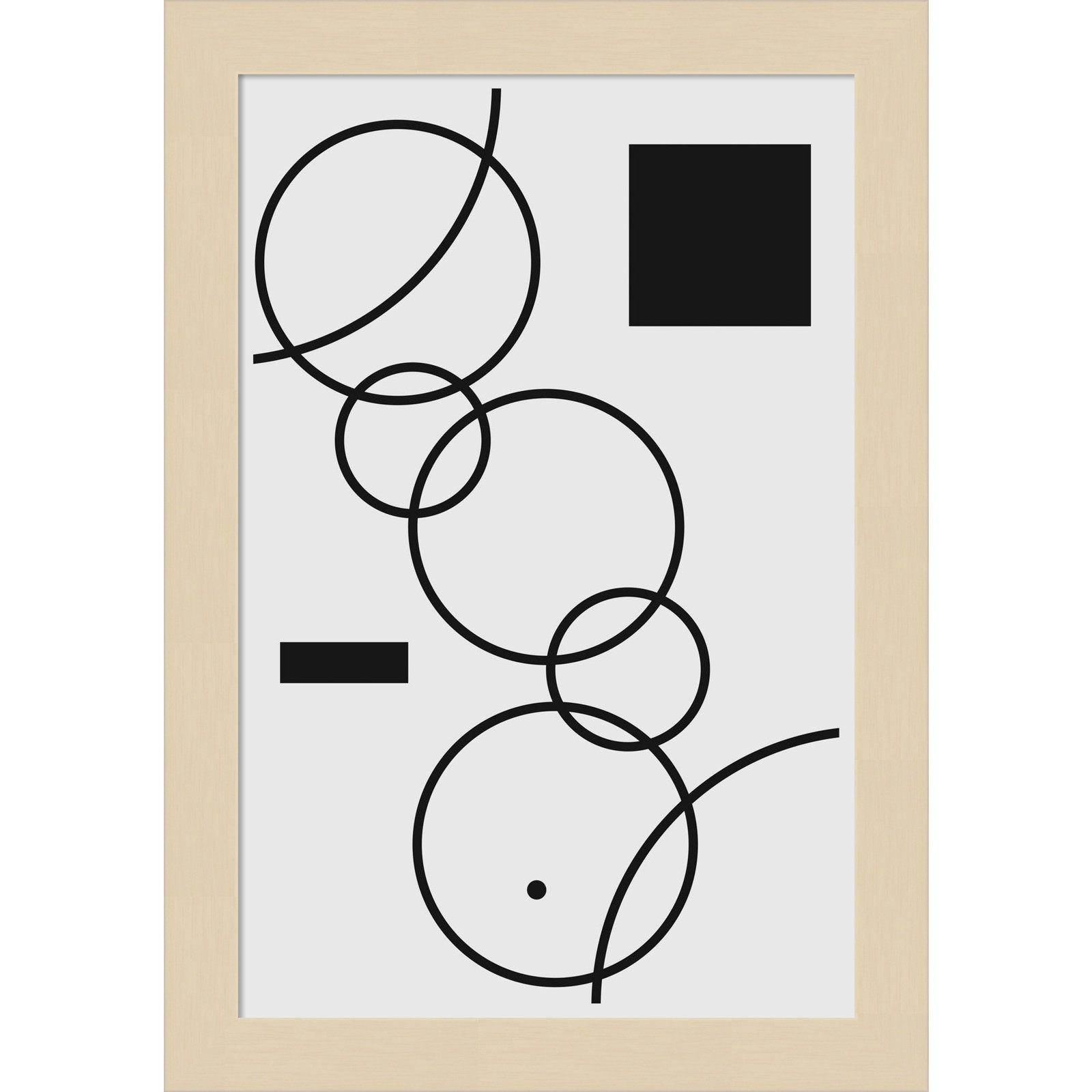 Minimal Shapes No 1 by Jay Stanley, Brown, 13" H x 9" W x 1" D
