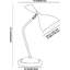 Lampe de table rétro Mid-Century avec ampoule incluse, lampe de chevet glamour pour chambre à coucher, salon, bureau, dortoir