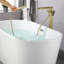 1 Handle Floor Clawfoot Tub Faucet with Diverter
