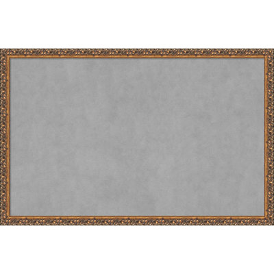 Tableau magnétique encadré bronze antique