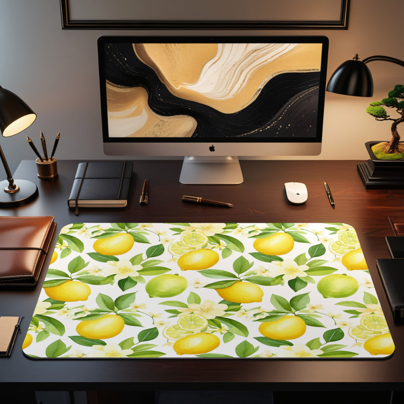 Polyester Desk Pad, 31.5x15.5