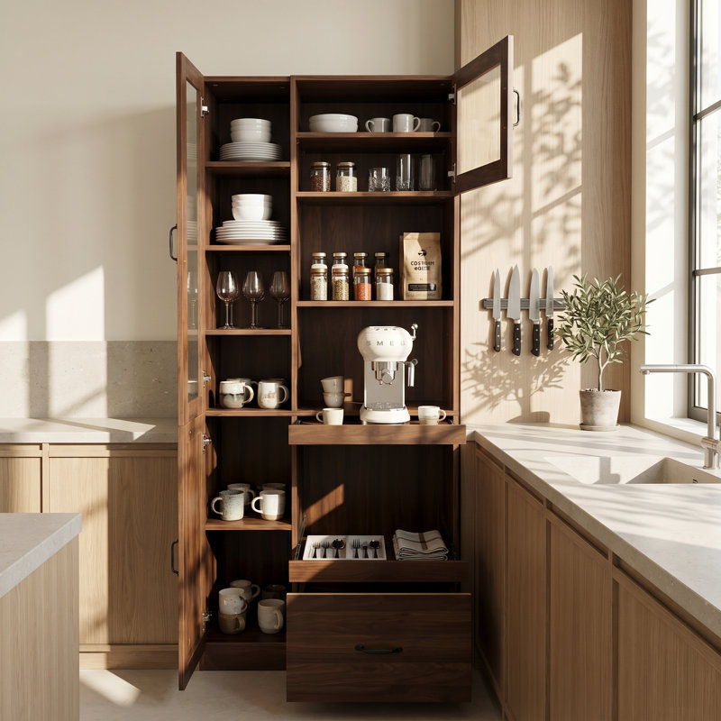 Armoire de cuisine avec bahut Bahar