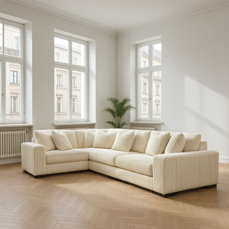 Canapé modulaire faisant face à la gauche de 95 po Lindyn