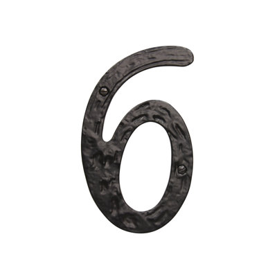 6'' H Metal House Number
