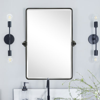 Miroir mural de salle de bain Woodvale