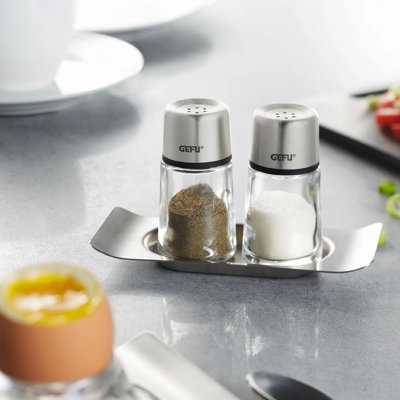 Brand No Power Source Required / Manual Salt And Pepper Shaker Set