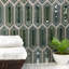 Nabi Hexagon Deep Emerald Picket Tile