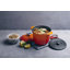 Le Creuset Enameled Cast Iron Rice Pot with Lid and Steamer Insert-1219214707