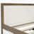 Full Size Upholstered Daybed With Trundle And Nailhead Decoration, Wood Color
