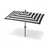 Black Polyester Stripes