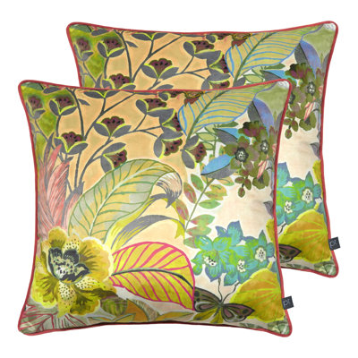 Floral Square Cushion
