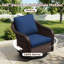 Chaise berçante pivotante pour 2 personnes-412624937