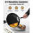 Gotham Steel Pro Ultra Ceramic 2X 10'' and 12'' Fry Pan Set