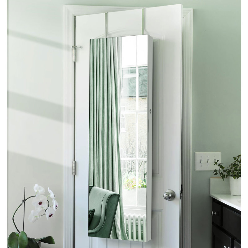 Armoire à bijoux avec miroir
