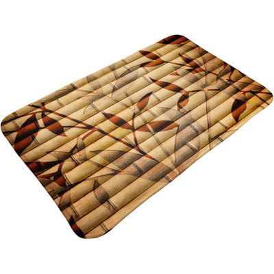 Flannel Floor Mat, Rug, 16 x 24 in