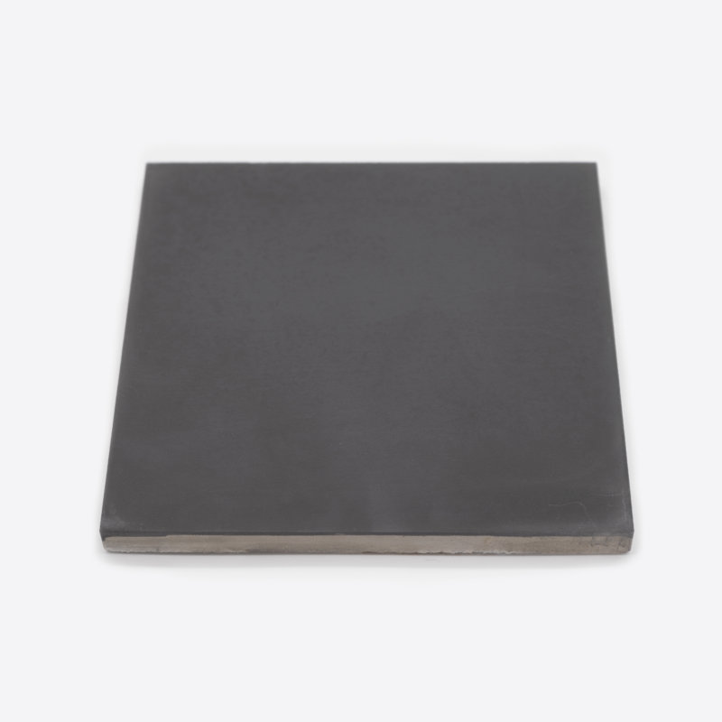 8" x 8" Cement Moroccan Wall & Floor Tile, Charcoal Black